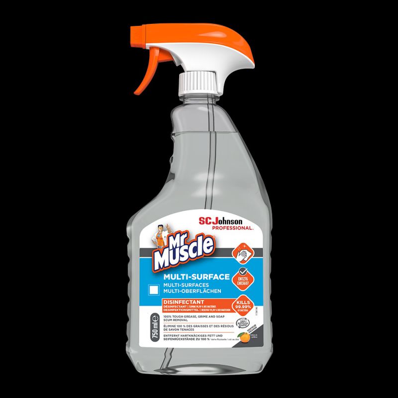 Mr Muscle Multisurface Cleaner Spray 750ml from Woodford Tools